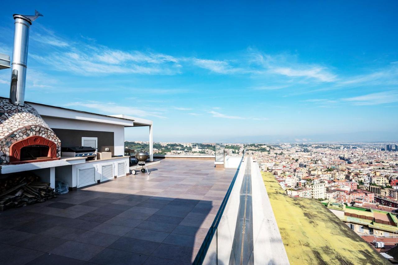 Terrazza Manu - Loft Suspended Over The City-Vomero Nápoles Exterior foto
